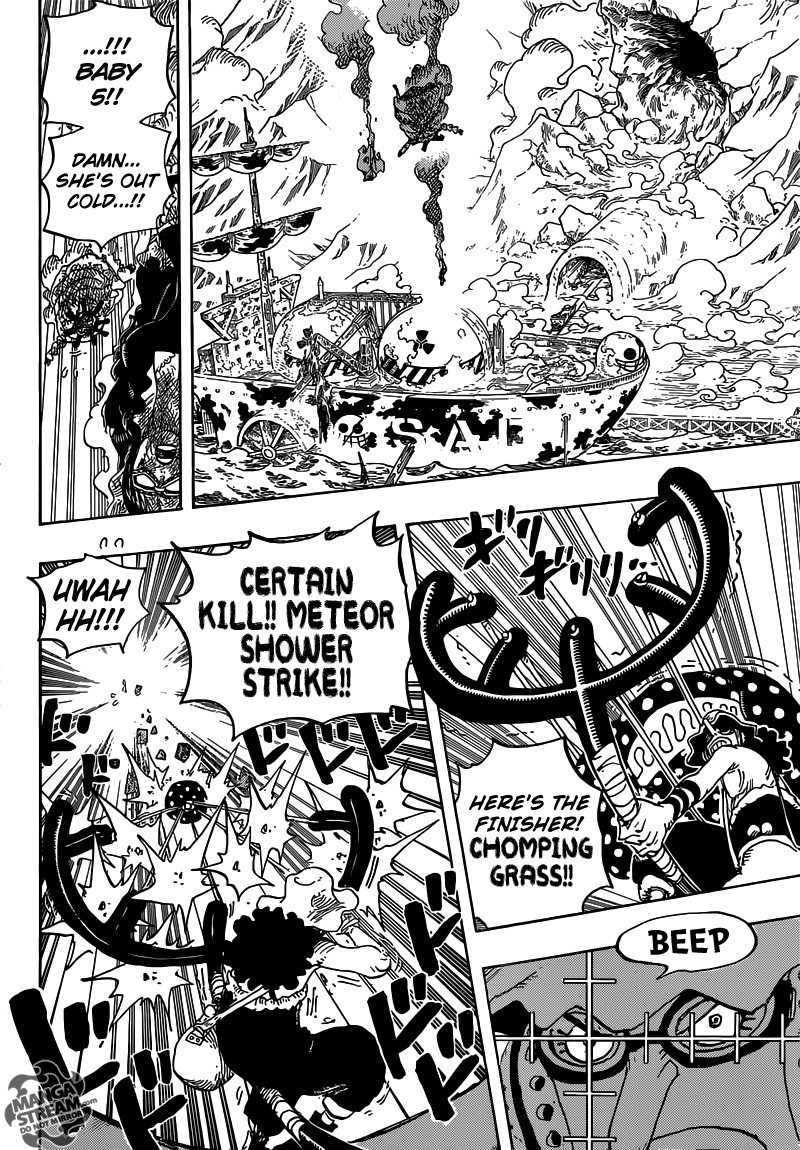 One Piece Chapter 695 16